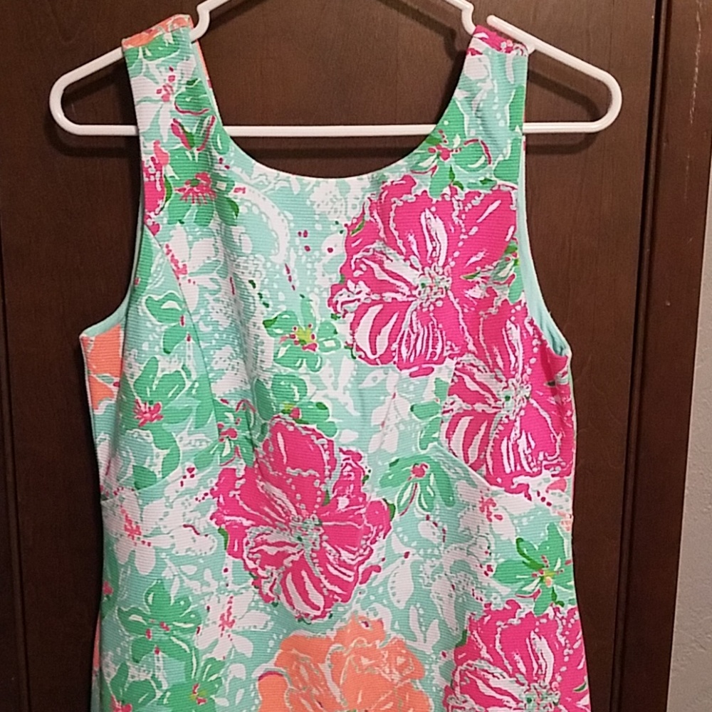 Lilly Pulitzer Mid length tank dress multi colored